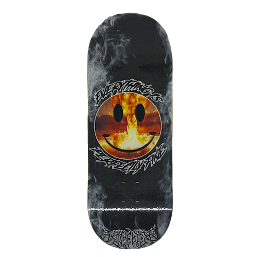 "Everything Is Fine" Fingerboard Deck (M4Y)